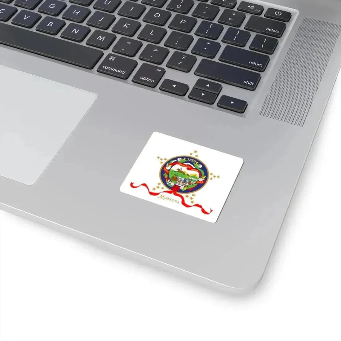 Flag of Minnesota 1893-1957 (United States) STICKER Vinyl Kiss-Cut Decal - The Sticker Space