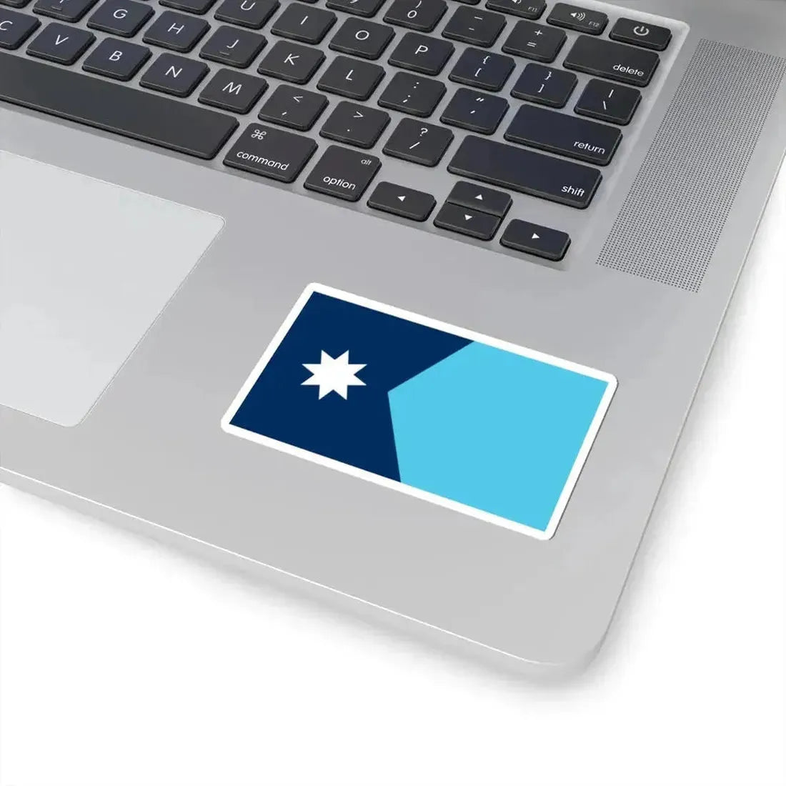 Flag of Minnesota (United States) STICKER Vinyl Kiss-Cut Decal - The Sticker Space