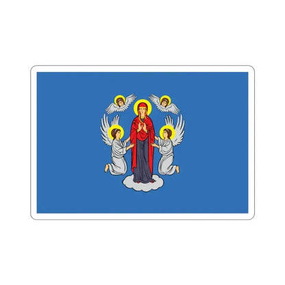 Flag of Minsk  Miensk Russia STICKER Vinyl Die-Cut Decal - The Sticker Space