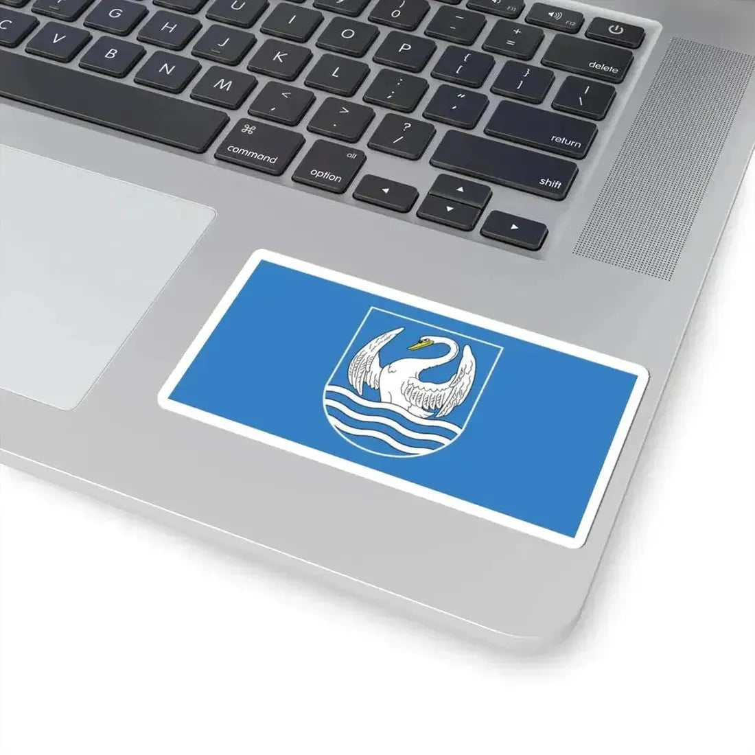 Flag of Miory (Belarus) STICKER Vinyl Kiss-Cut Decal - The Sticker Space