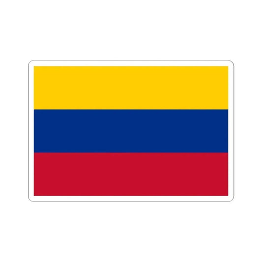 Flag of Miranda (Colombia) STICKER Vinyl Kiss-Cut Decal 2 Inch White - The Sticker Space