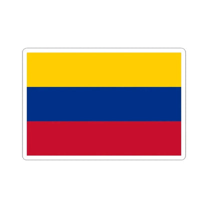Flag of Miranda (Colombia) STICKER Vinyl Kiss-Cut Decal 3 Inch White - The Sticker Space