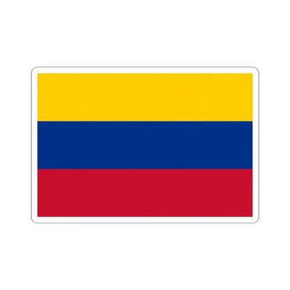 Flag of Miranda (Colombia) STICKER Vinyl Kiss-Cut Decal 4 Inch White - The Sticker Space