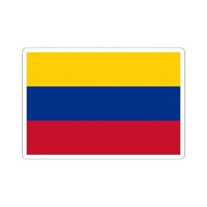 Flag of Miranda (Colombia) STICKER Vinyl Kiss-Cut Decal 6 Inch White - The Sticker Space