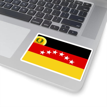 Flag of Miranda state (Iran) STICKER Vinyl Kiss-Cut Decal - The Sticker Space