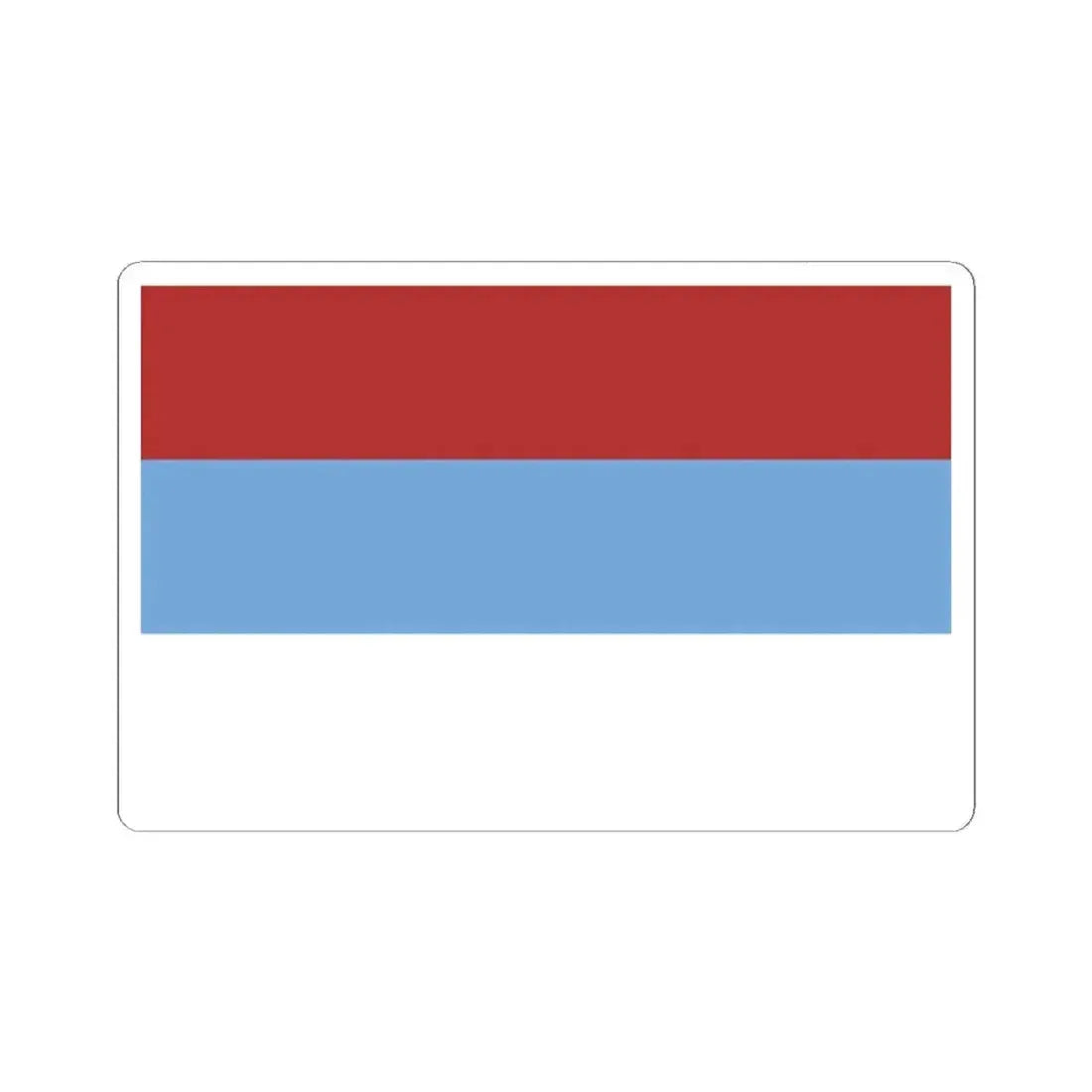 Flag of Misiones 1815-1827 (Argentina) STICKER Vinyl Kiss-Cut Decal 2 Inch White - The Sticker Space