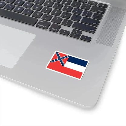 Flag of Mississippi 1894-1906 (United States) STICKER Vinyl Kiss-Cut Decal - The Sticker Space