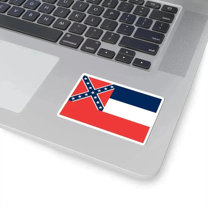 Flag of Mississippi 1894-1906 (United States) STICKER Vinyl Kiss-Cut Decal - The Sticker Space