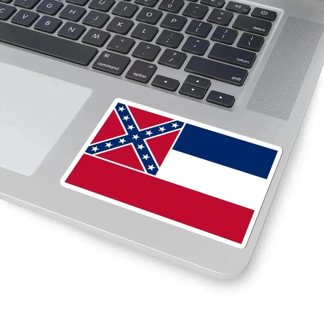 Flag of Mississippi 2001-2020 (United States) STICKER Vinyl Kiss-Cut Decal - The Sticker Space