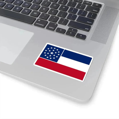 Flag of Mississippi 2001 proposal (United States) STICKER Vinyl Kiss-Cut Decal - The Sticker Space