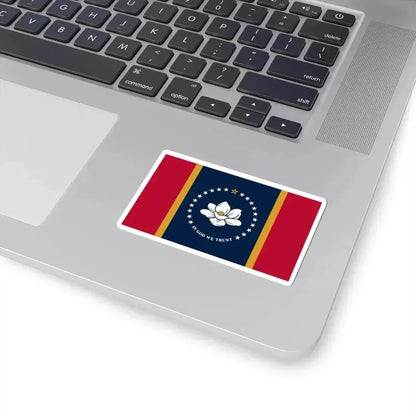 Flag of Mississippi (United States) STICKER Vinyl Kiss-Cut Decal - The Sticker Space