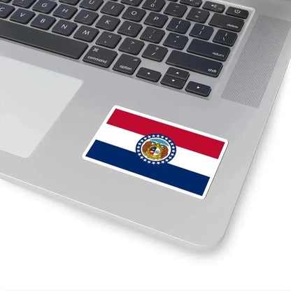 Flag of Missouri (United States) STICKER Vinyl Kiss-Cut Decal - The Sticker Space