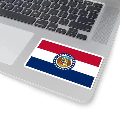 Flag of Missouri (United States) STICKER Vinyl Kiss-Cut Decal - The Sticker Space