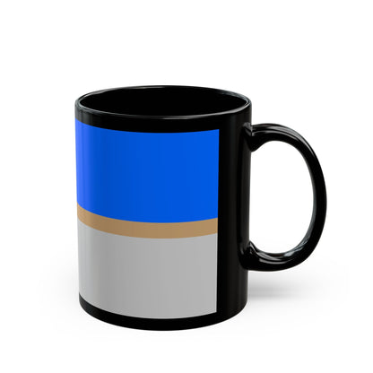 Flag of Mistissini Canada - Black Coffee Mug-The Sticker Space