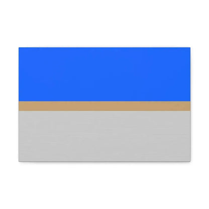 Flag of Mistissini Canada - Canvas Wall Art 18″ x 12″ 1.25" - The Sticker Space