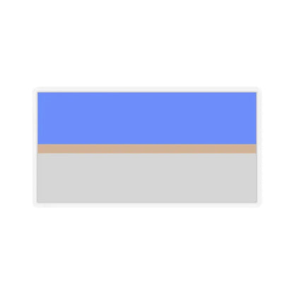 Flag of Mistissini Canada - STICKER Vinyl Kiss-Cut Decal 2 Inch Transparent - The Sticker Space