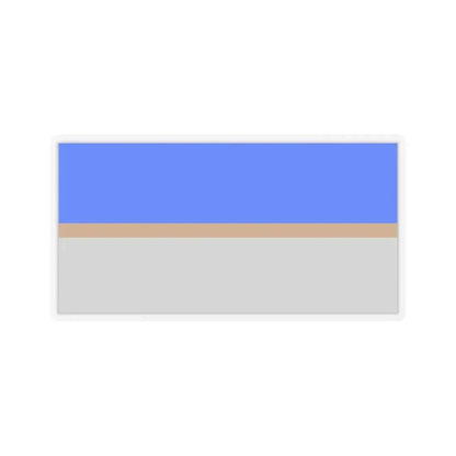 Flag of Mistissini Canada - STICKER Vinyl Kiss-Cut Decal 3 Inch Transparent - The Sticker Space