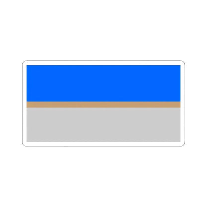 Flag of Mistissini (Canada) STICKER Vinyl Kiss-Cut Decal 3 Inch White - The Sticker Space