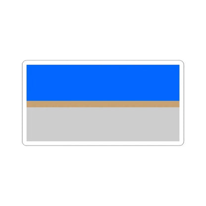 Flag of Mistissini Canada - STICKER Vinyl Kiss-Cut Decal 3 Inch White - The Sticker Space