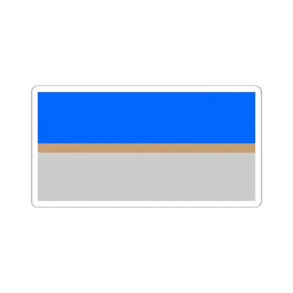 Flag of Mistissini (Canada) STICKER Vinyl Kiss-Cut Decal 4 Inch White - The Sticker Space