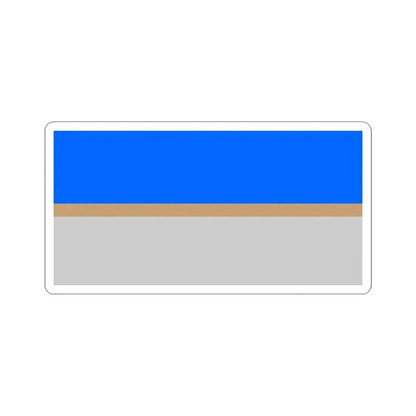 Flag of Mistissini (Canada) STICKER Vinyl Kiss-Cut Decal 6 Inch White - The Sticker Space