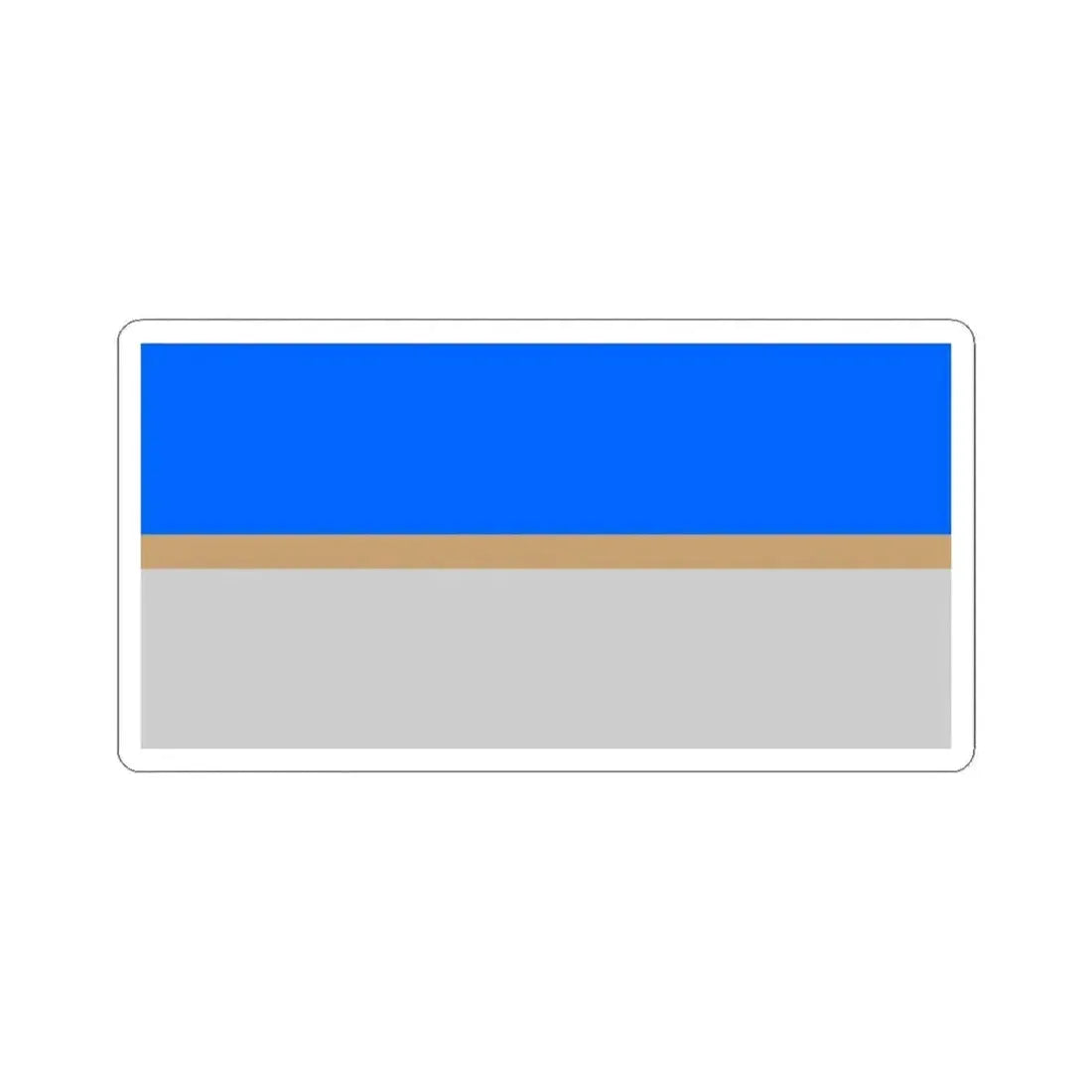 Flag of Mistissini Canada - STICKER Vinyl Kiss-Cut Decal 6 Inch White - The Sticker Space