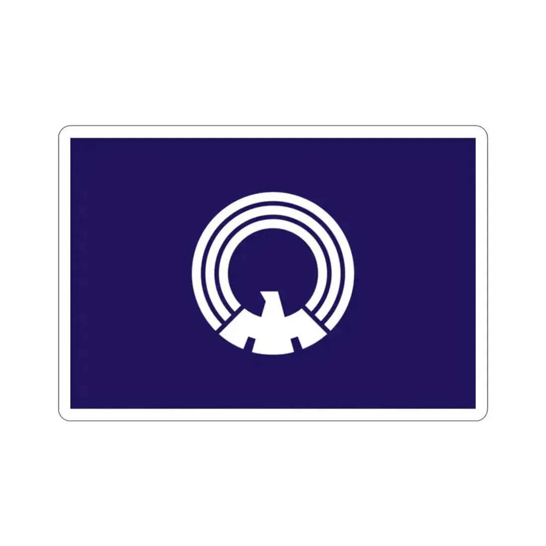 Flag of Mitaka Tokyo Japan STICKER Vinyl Die-Cut Decal 2 Inch - The Sticker Space