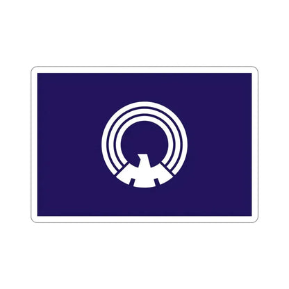 Flag of Mitaka Tokyo Japan STICKER Vinyl Die-Cut Decal 3 Inch - The Sticker Space