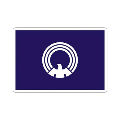 Flag of Mitaka Tokyo Japan STICKER Vinyl Die-Cut Decal 4 Inch - The Sticker Space