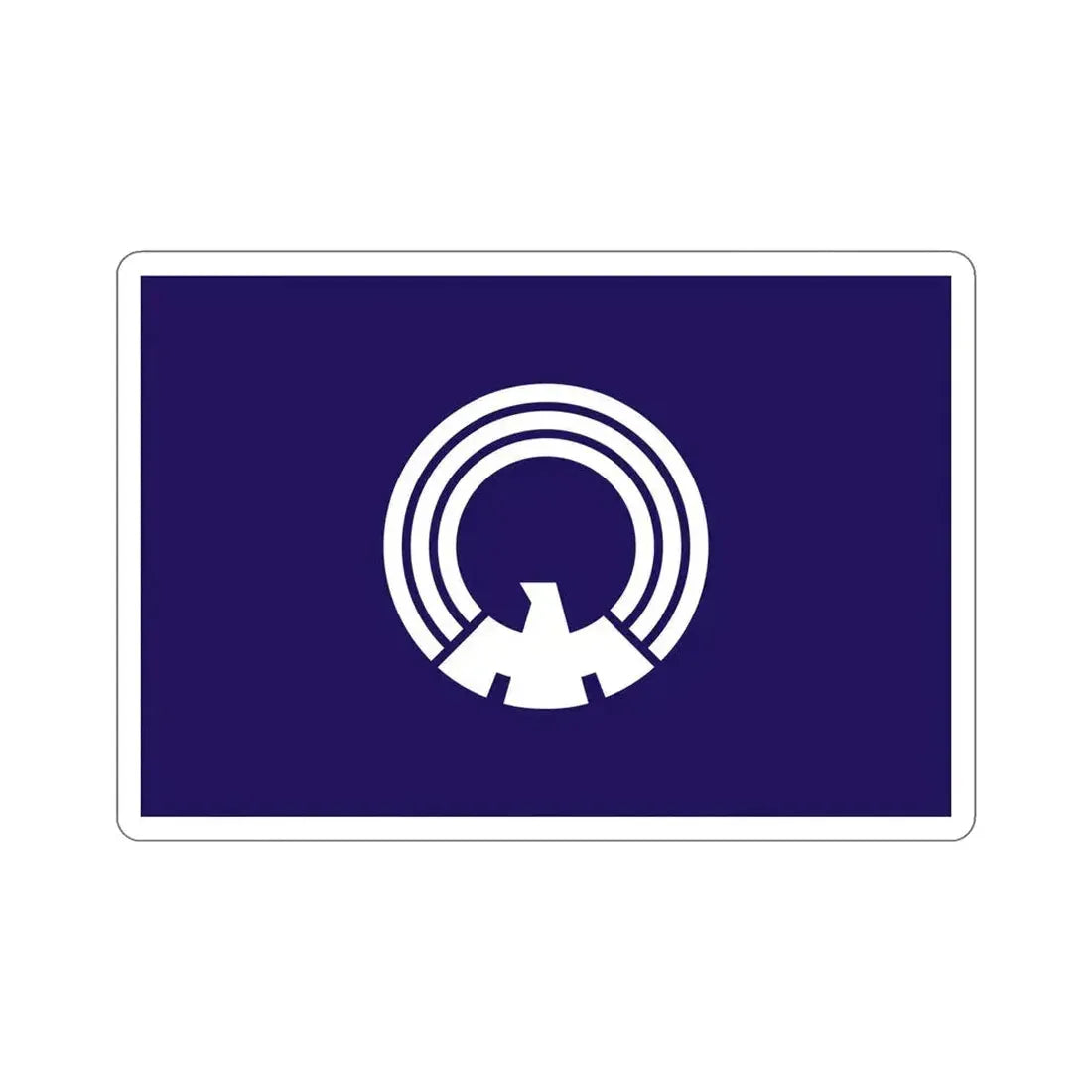 Flag of Mitaka Tokyo Japan STICKER Vinyl Die-Cut Decal - The Sticker Space