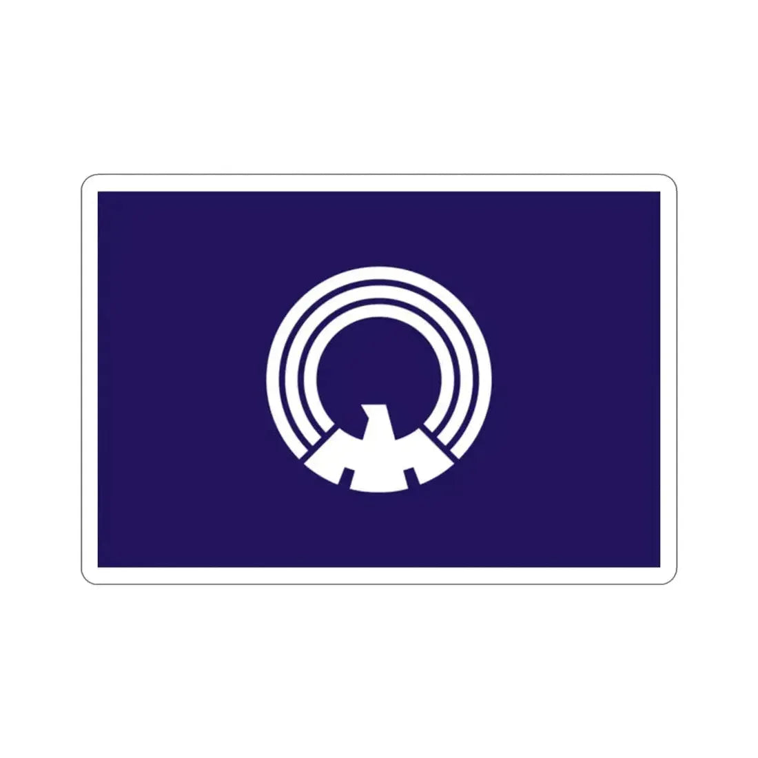 Flag of Mitaka Tokyo Japan STICKER Vinyl Die-Cut Decal - The Sticker Space