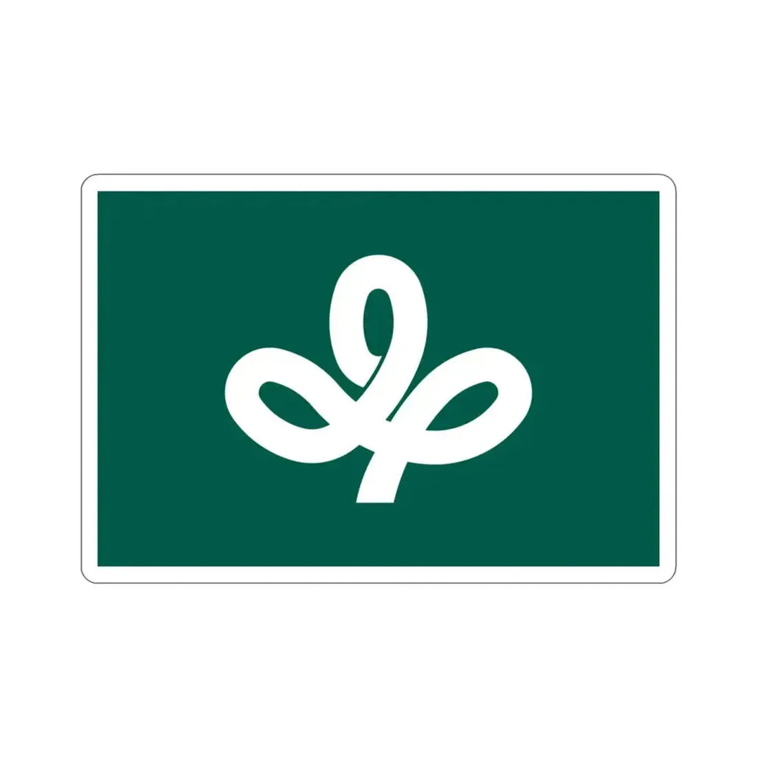 Flag of Miyagi Prefecture Japan STICKER Vinyl Die-Cut Decal 3 Inch - The Sticker Space
