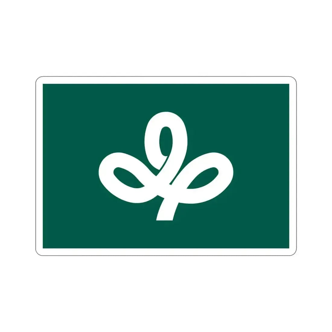 Flag of Miyagi Prefecture Japan STICKER Vinyl Die-Cut Decal 4 Inch - The Sticker Space