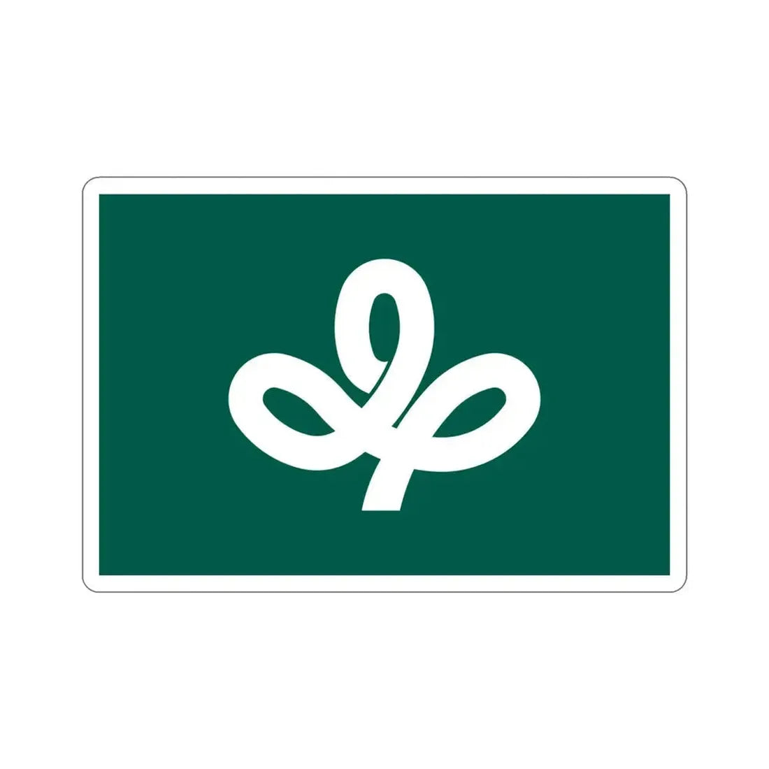Flag of Miyagi Prefecture Japan STICKER Vinyl Die-Cut Decal 4 Inch - The Sticker Space