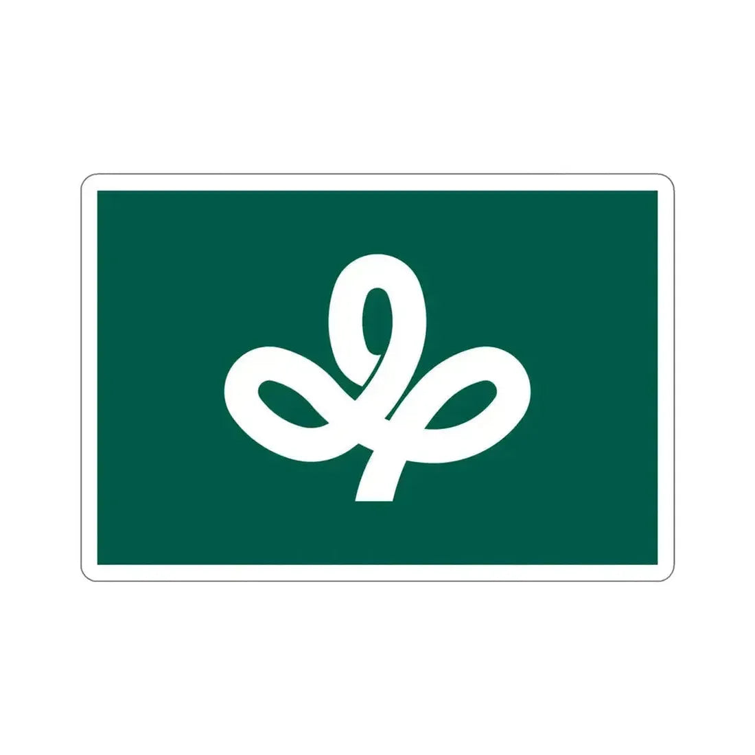 Flag of Miyagi Prefecture Japan STICKER Vinyl Die-Cut Decal 5 Inch - The Sticker Space