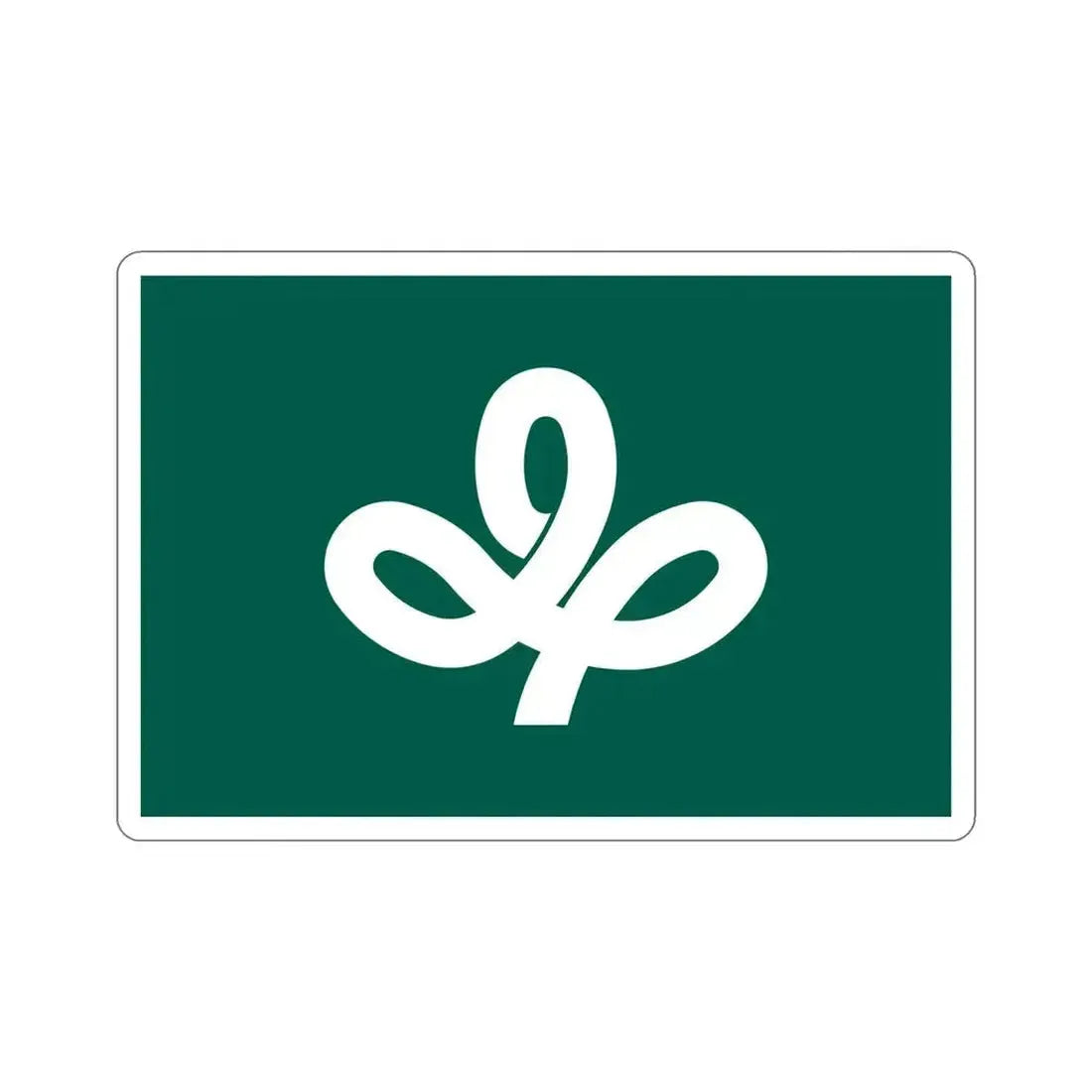 Flag of Miyagi Prefecture Japan STICKER Vinyl Die-Cut Decal 6 Inch - The Sticker Space