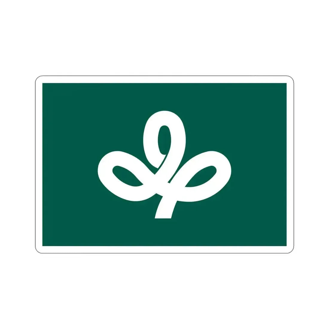 Flag of Miyagi Prefecture Japan STICKER Vinyl Die-Cut Decal 6 Inch - The Sticker Space