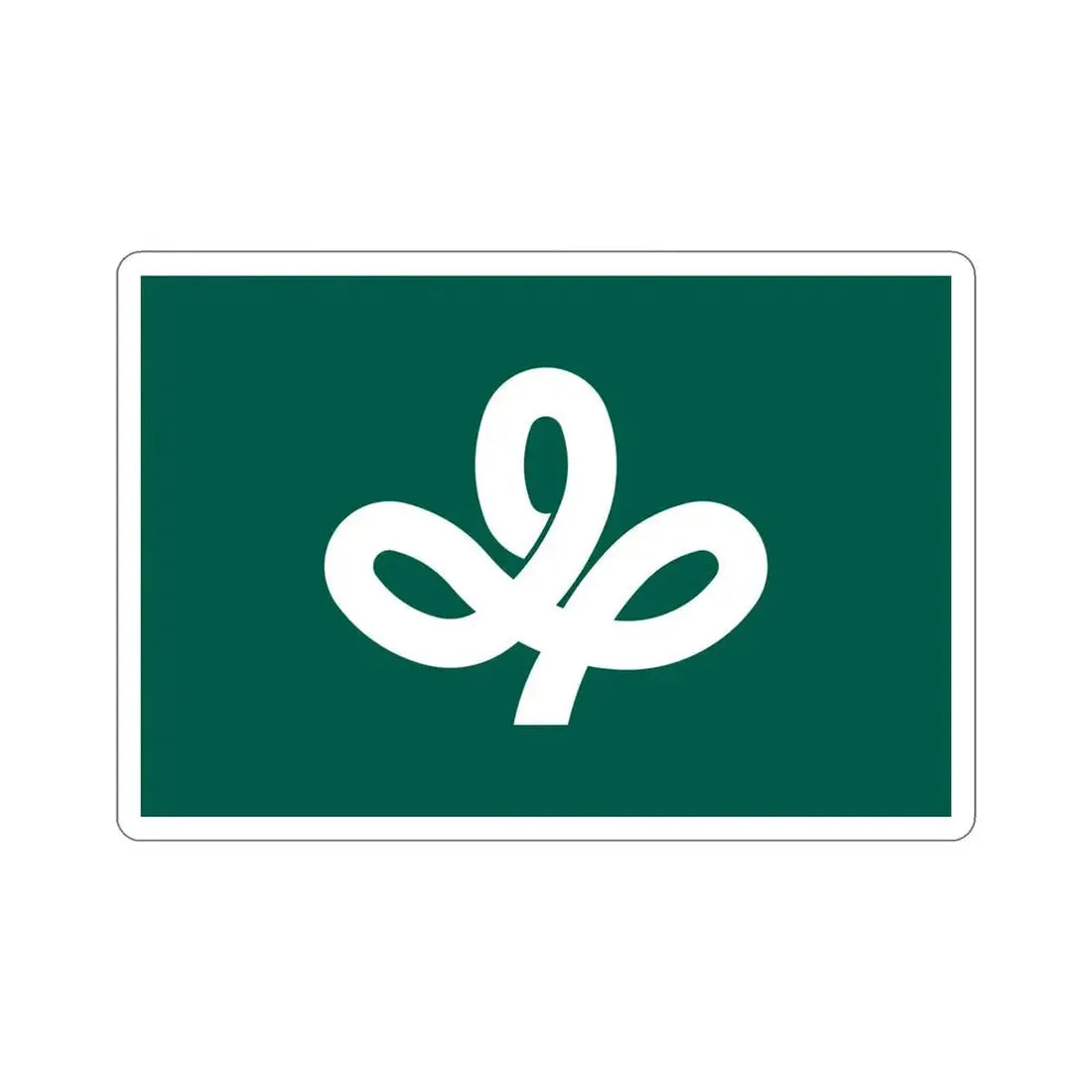 Flag of Miyagi Prefecture Japan STICKER Vinyl Die-Cut Decal - The Sticker Space