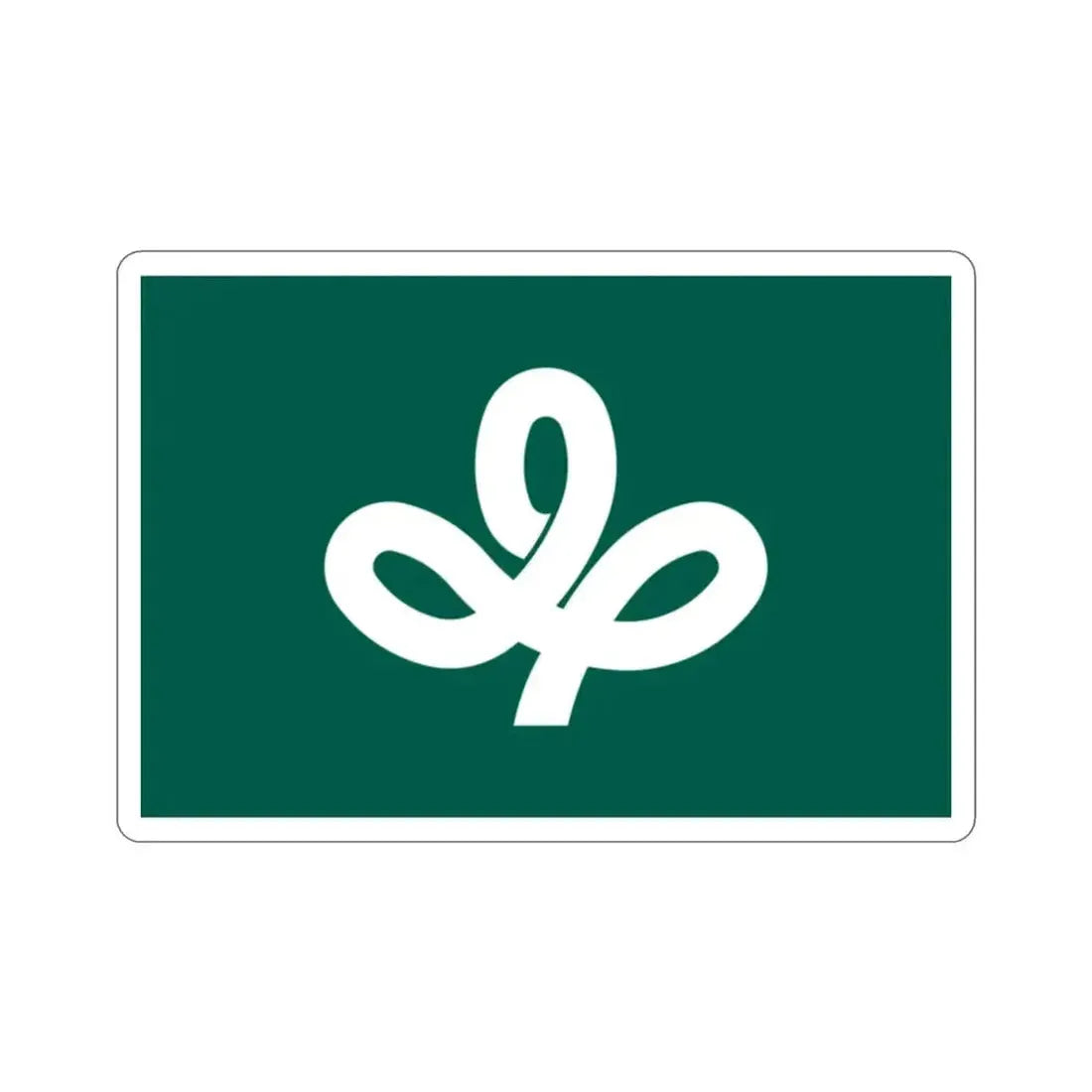 Flag of Miyagi Prefecture Japan STICKER Vinyl Die-Cut Decal - The Sticker Space