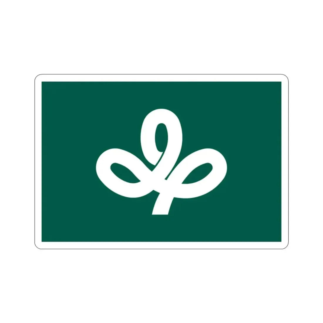 Flag of Miyagi Prefecture Japan STICKER Vinyl Die-Cut Decal - The Sticker Space