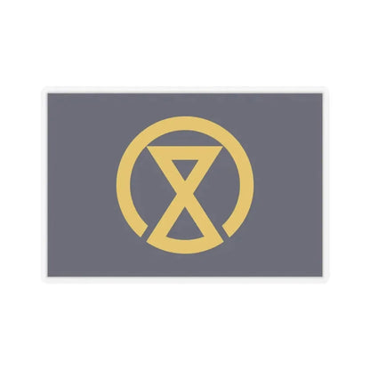 Flag of Miyazaki Miyazaki Japan - STICKER Vinyl Kiss-Cut Decal 6 Inch Transparent - The Sticker Space