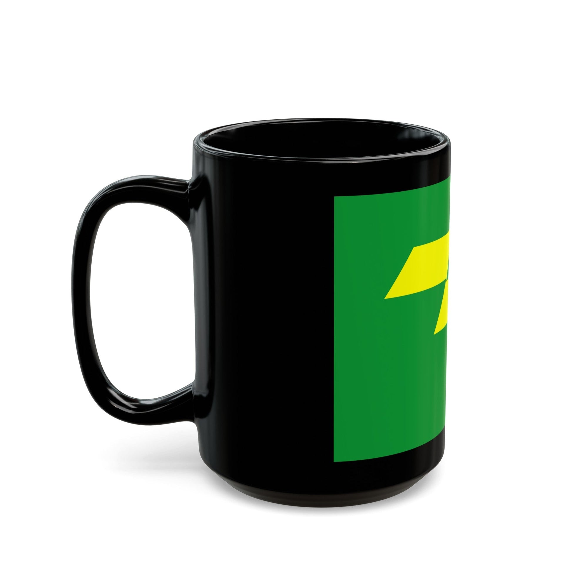 Flag of Miyazaki Prefecture Japan - Black Coffee Mug-The Sticker Space