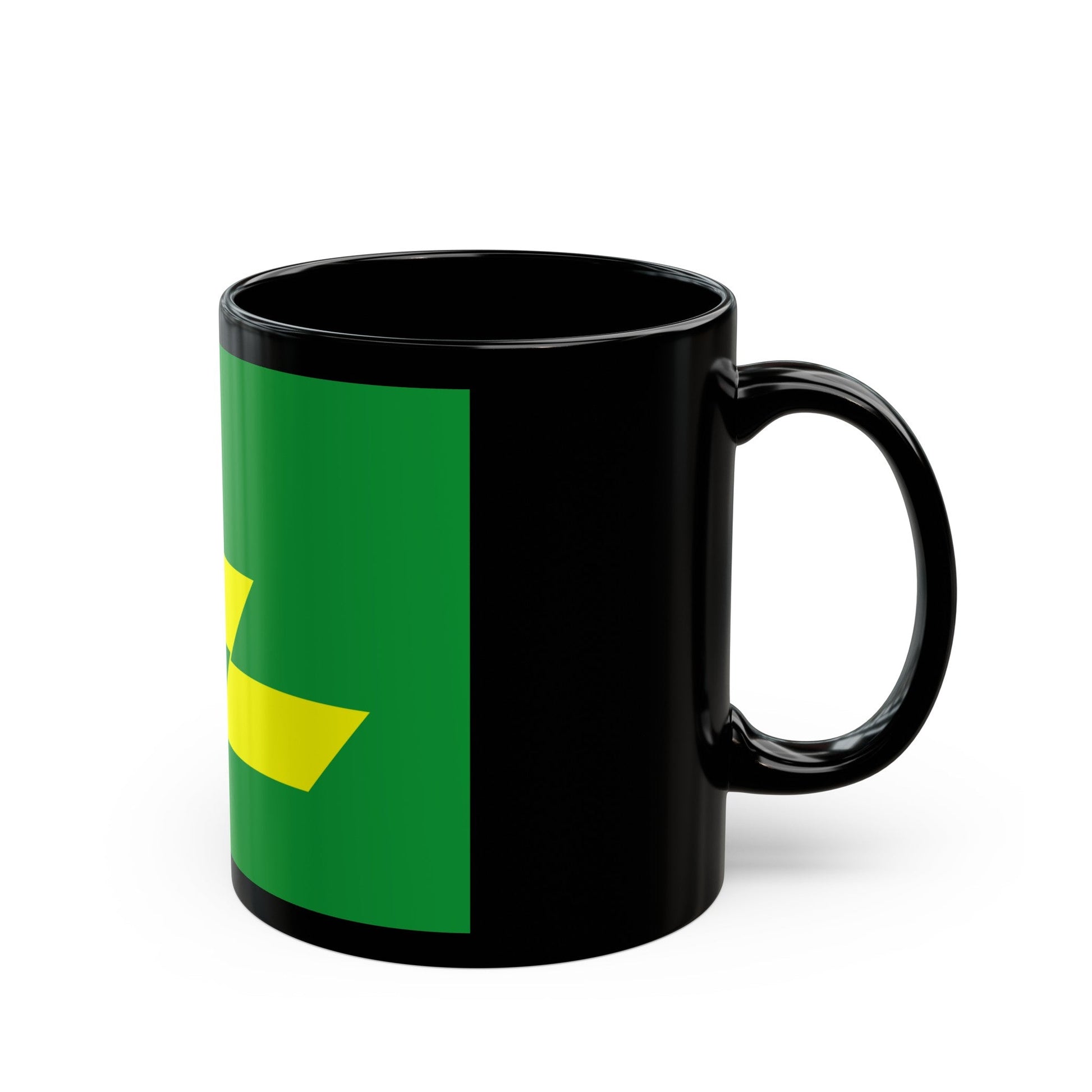 Flag of Miyazaki Prefecture Japan - Black Coffee Mug-The Sticker Space