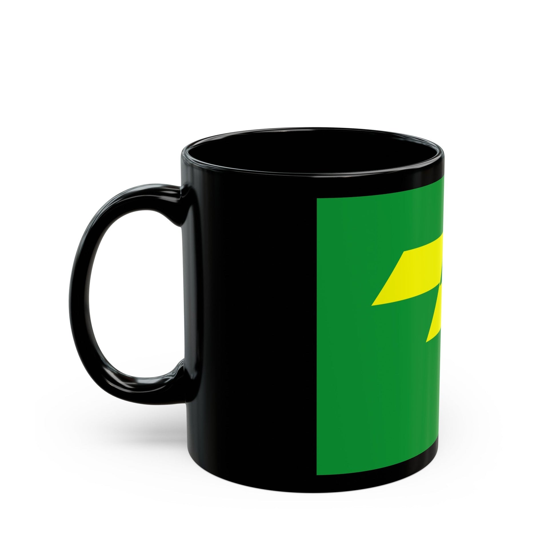 Flag of Miyazaki Prefecture Japan - Black Coffee Mug-The Sticker Space