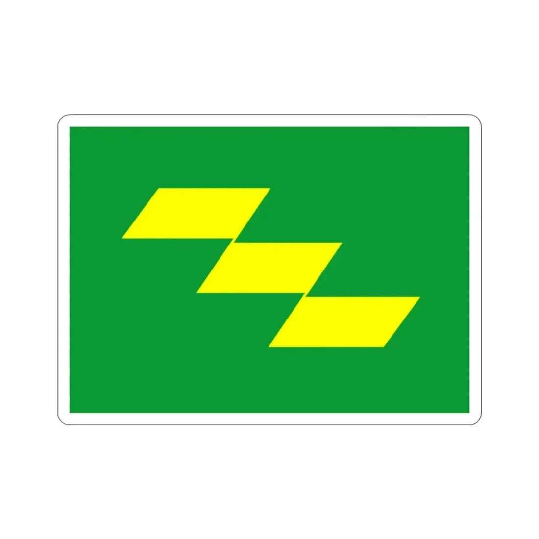 Flag of Miyazaki Prefecture Japan STICKER Vinyl Die-Cut Decal 2 Inch - The Sticker Space