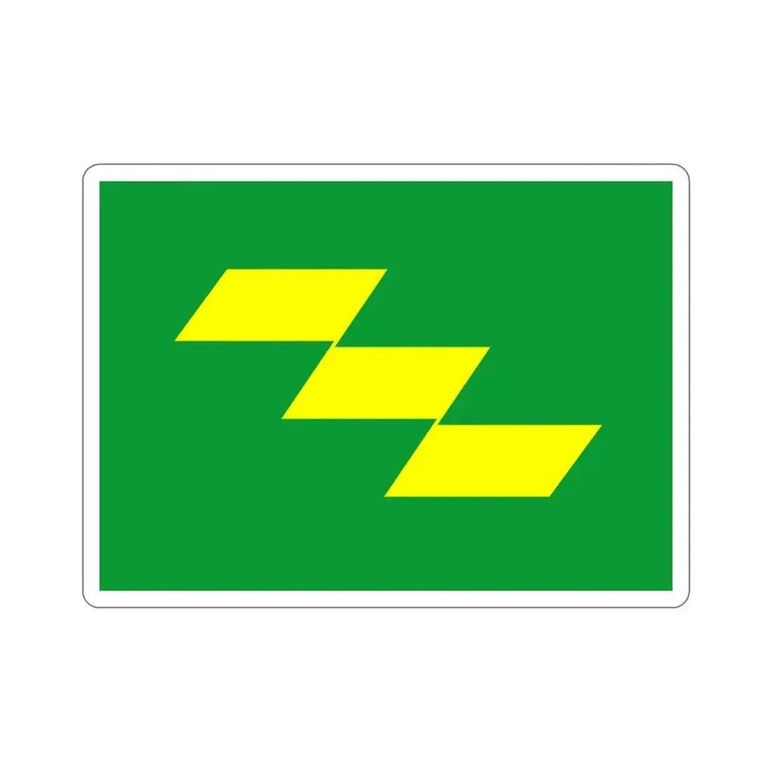 Flag of Miyazaki Prefecture Japan STICKER Vinyl Die-Cut Decal 6 Inch - The Sticker Space