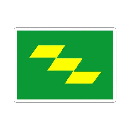 Flag of Miyazaki Prefecture Japan STICKER Vinyl Die-Cut Decal - The Sticker Space