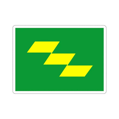 Flag of Miyazaki Prefecture Japan STICKER Vinyl Die-Cut Decal - The Sticker Space