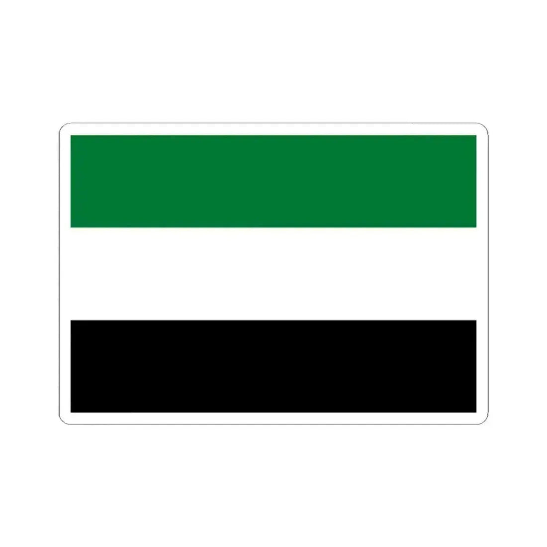 Flag of Mizque Bolivia (Bolivia) STICKER Vinyl Kiss-Cut Decal 2 Inch White - The Sticker Space