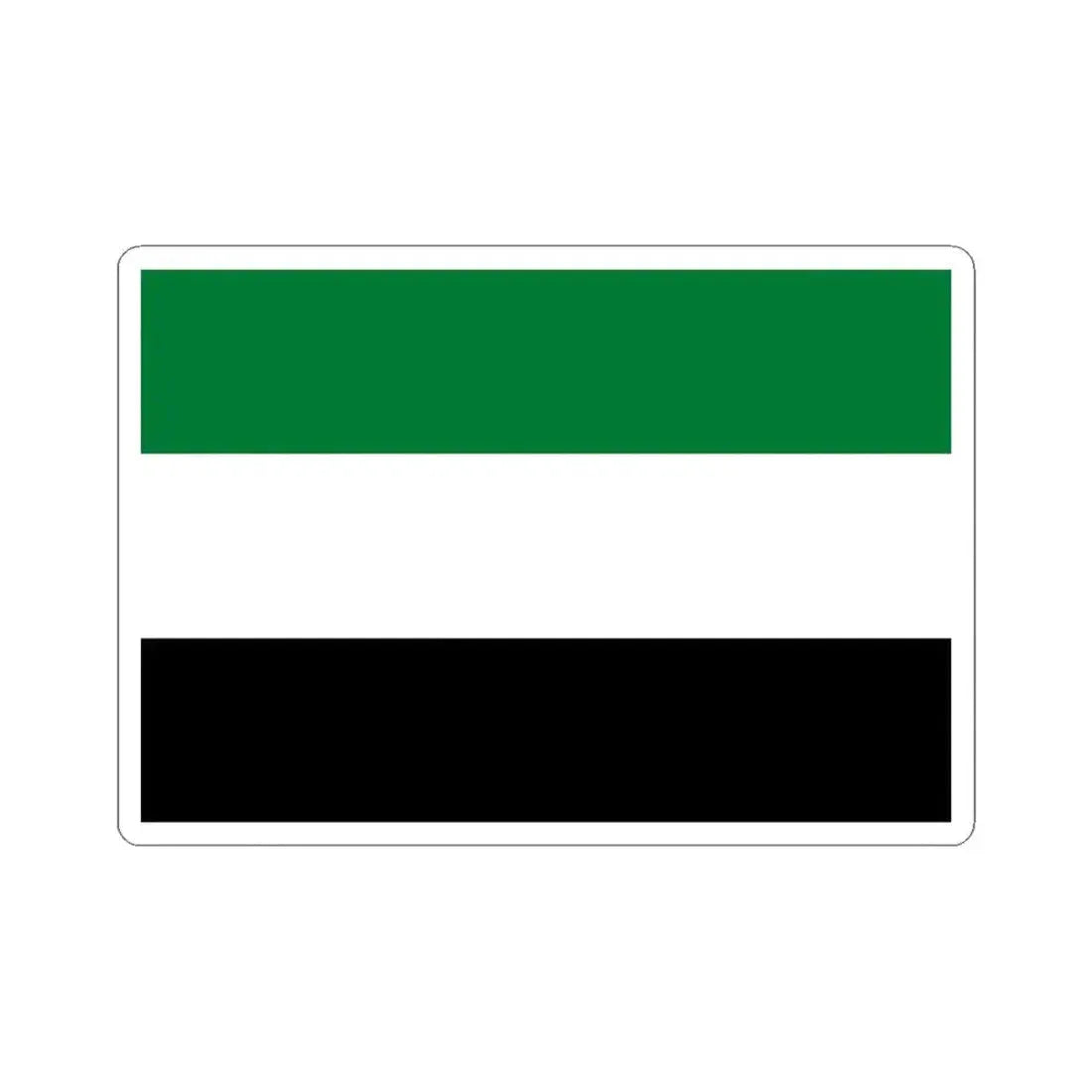 Flag of Mizque Bolivia (Bolivia) STICKER Vinyl Kiss-Cut Decal 6 Inch White - The Sticker Space